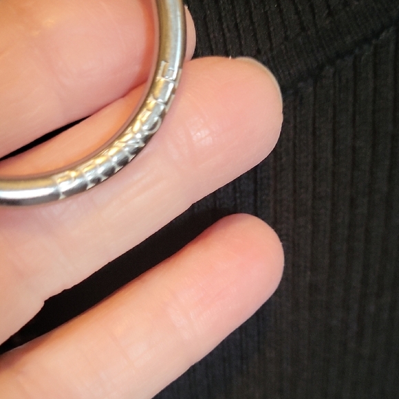 Pringle X H&M Black Long Sleeve Dress with White Accents - Picture 2 of 7